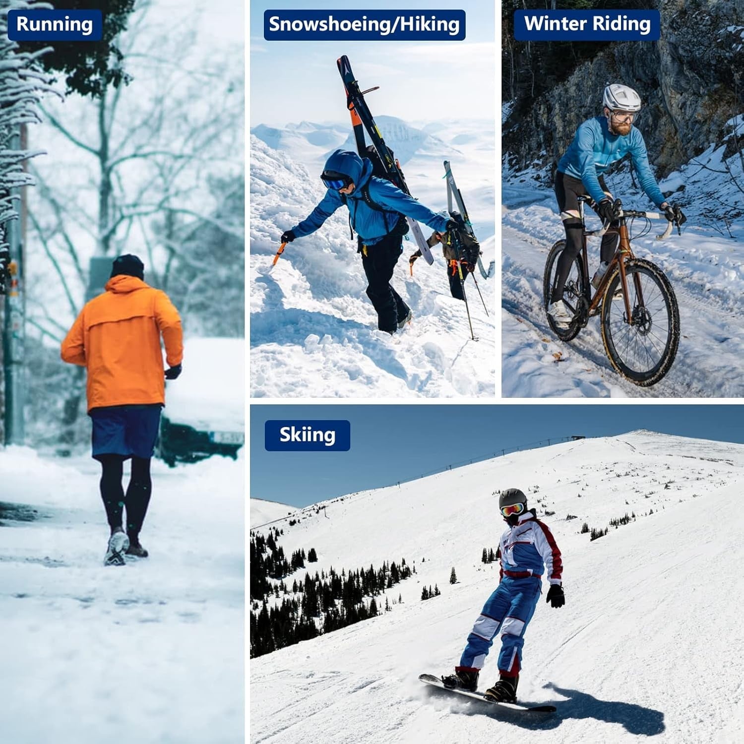 MOKANI Winter Gloves Men Touchscreen Thermal Gloves -20°F Warm Waterproof Ski