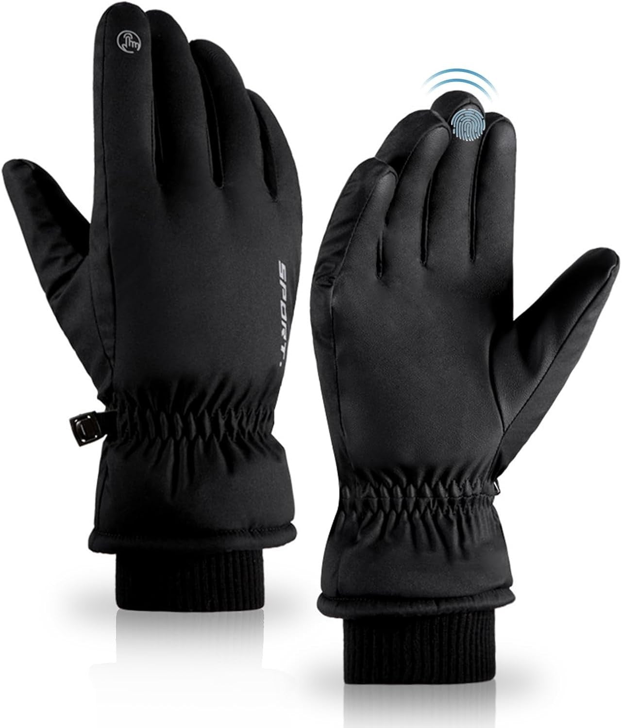 MOKANI Winter Gloves Men Touchscreen Thermal Gloves -20°F Warm Waterproof Ski
